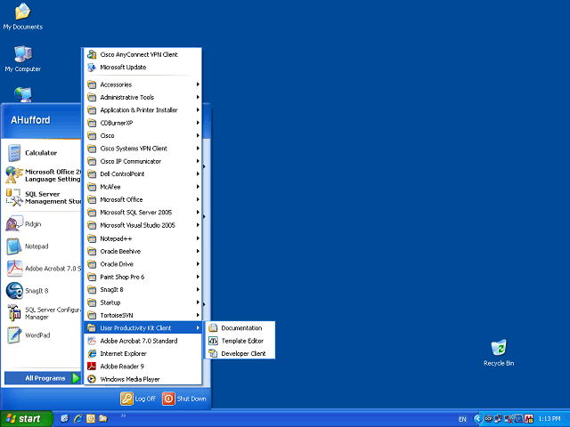 Screen image of this step