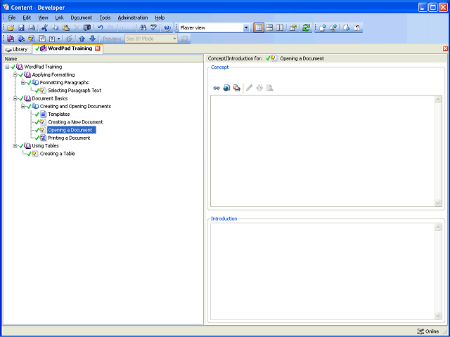 Screen image of this step
