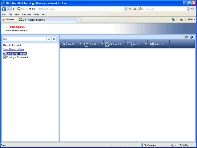 Screen image of this step