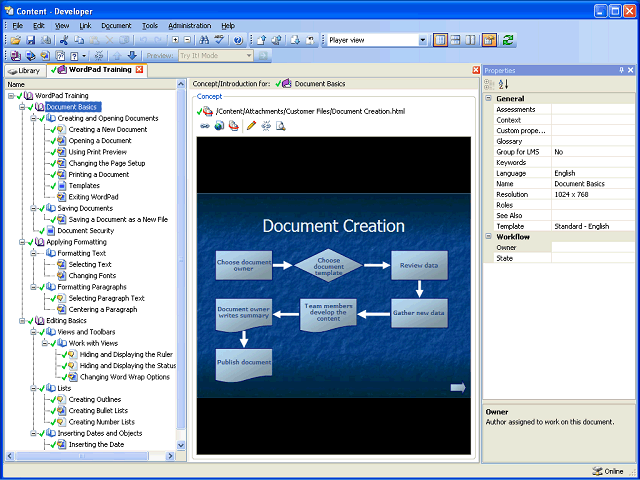 Screen image of this step