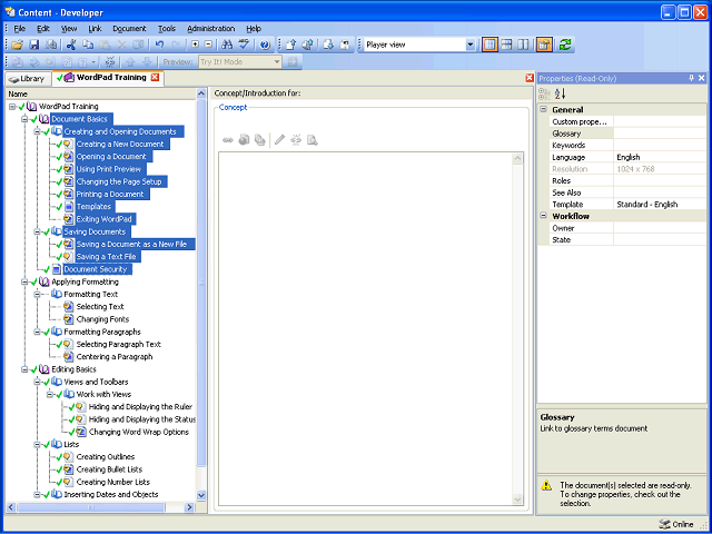 Screen image of this step