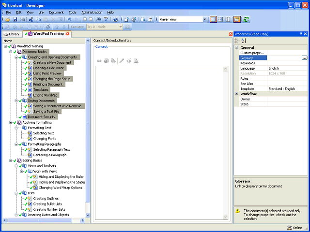 Screen image of this step