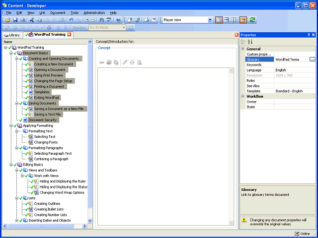 Screen image of this step