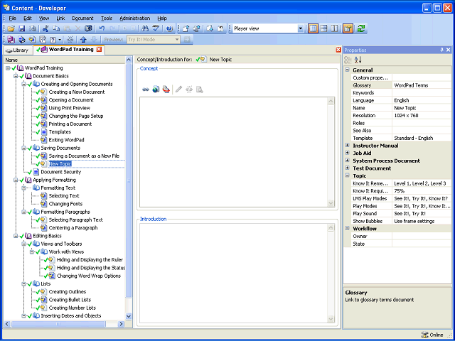 Screen image of this step