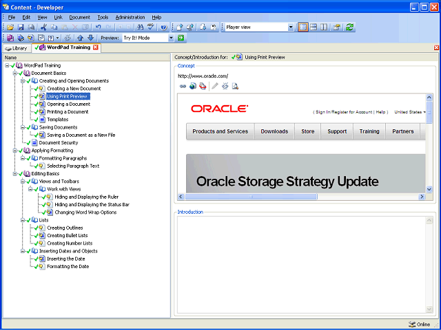 Screen image of this step