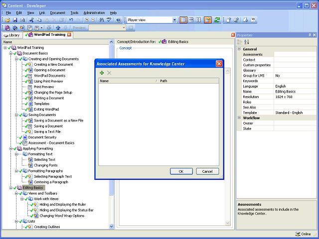 Screen image of this step