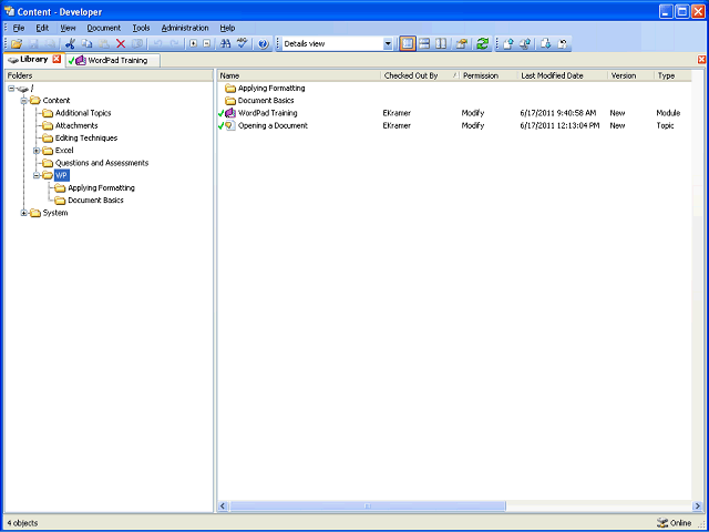 Screen image of this step