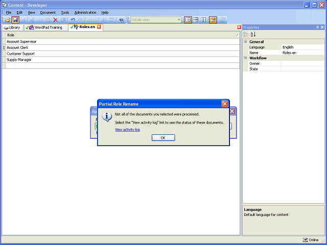 Screen image of this step