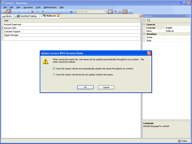 Screen image of this step