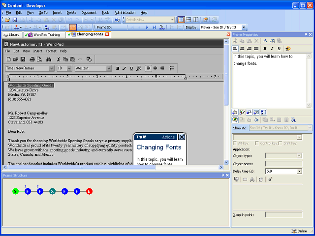 Screen image of this step