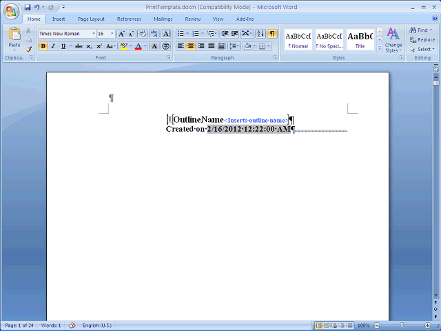 Screen image of this step