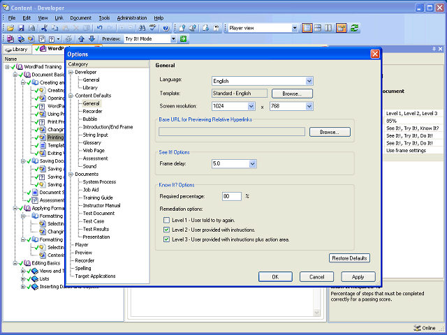 Screen image of this step