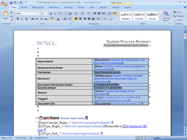 Screen image of this step