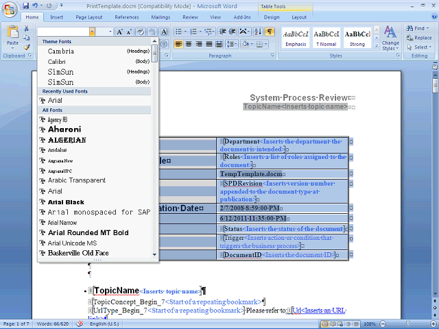 Screen image of this step