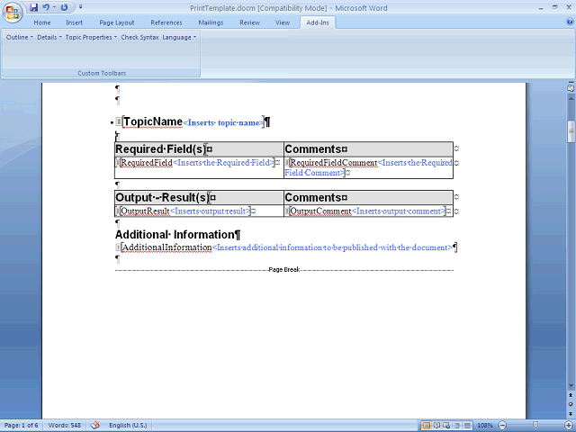 Screen image of this step