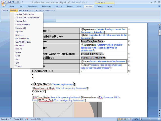 Screen image of this step