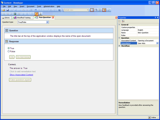 Screen image of this step