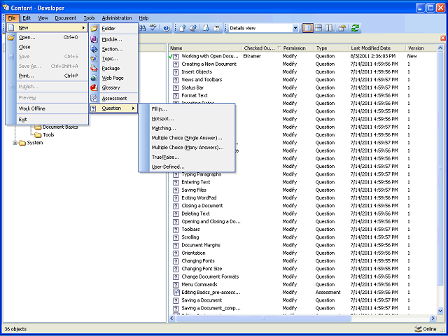 Screen image of this step