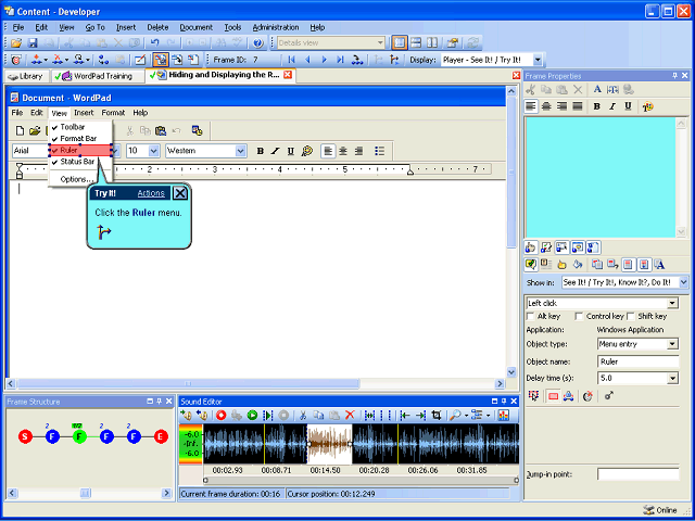 Screen image of this step