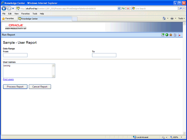 Screen image of this step