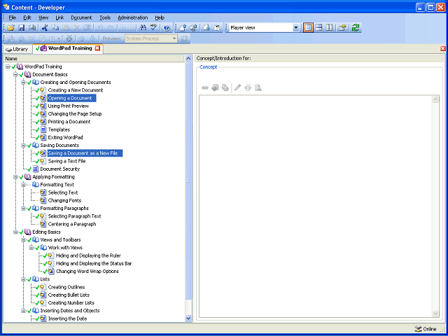 Screen image of this step