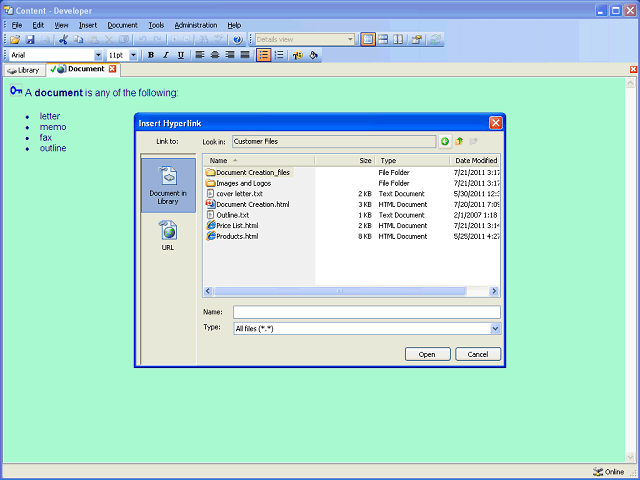 Screen image of this step