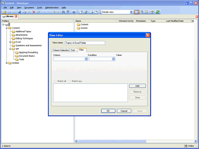 Screen image of this step