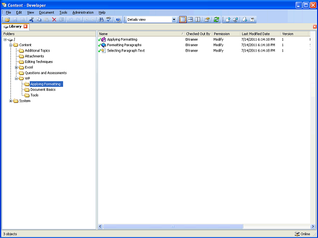 Screen image of this step