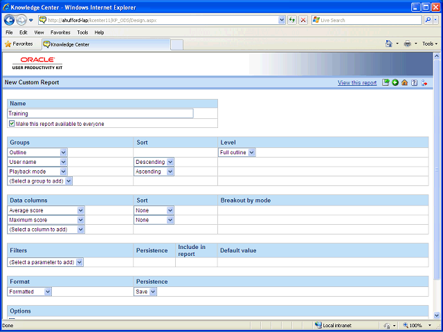 Screen image of this step