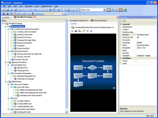Screen image of this step
