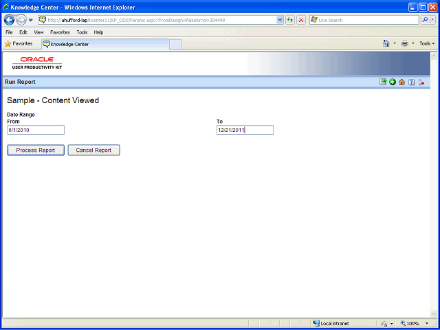 Screen image of this step