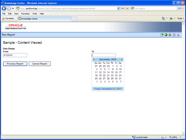 Screen image of this step