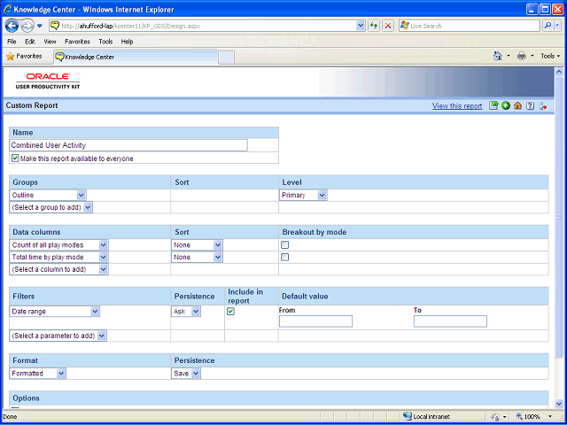 Screen image of this step