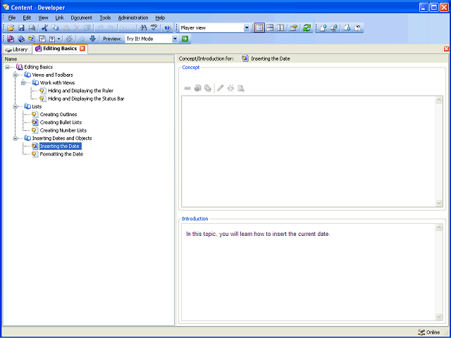 Screen image of this step