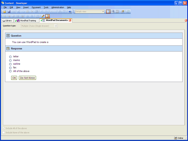 Screen image of this step
