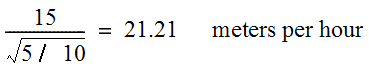 Drilling rate formula example after 5 hours of consecutive use, the drill is able to penetrate the terrain at a rate of 22.21 meters per hour.