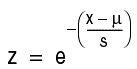 Conditions for the logistic distribution formula