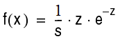 Formula for minimum extreme distribution