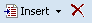 Image shows Insert command