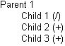 This image shows calculation operators in an outline.