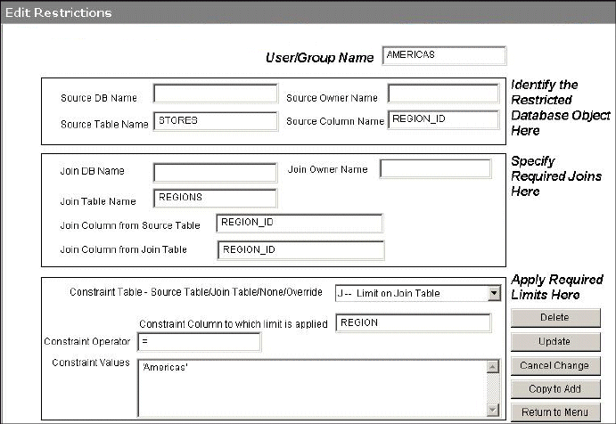 Image shows join to Regions table.