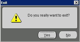 Click Yes to confirm you want to finish the installation.