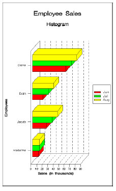 The image shows a sample histogram.