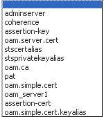 Aliases for use with OSTS Encryption Templates