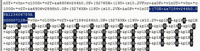 PCL output