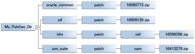 Example of patch top directory structure