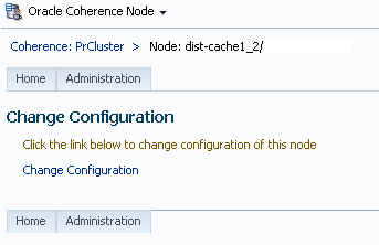 Node Administration Page