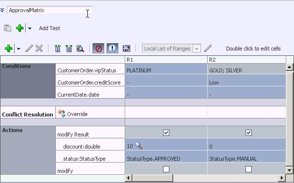 deleting conditions and actions