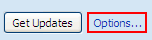 Options Link in Task Pane