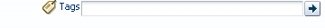 Tags Icon on a Page